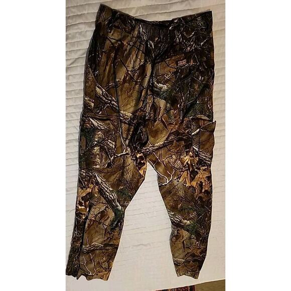 GAMEHIDE Mens Lined Grass Camo Hush Hide Hunting Pants 34x32 See Description - Picture 7 of 8